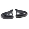 Jaguar XE XF XJ 2015-2018 Carbon Fiber Ox Horn Rearview Mirror Cover Cap