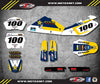 Husqvarna TE TC 250 450 Custom Graphic Kit NIMBLE STYLE (2000-2004)