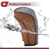 Ford Fiesta (2009-2012) Black Brown Faux Leather Gear Shift Knob Cover