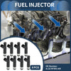 Ford F-150 (2004-2008) - 8 x Black Injectors Fuel Injector 4.6L