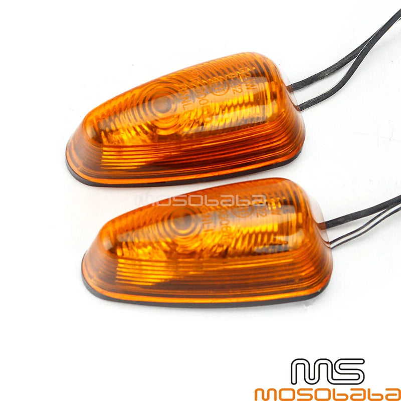 Motorcycle - Amber Indicator Lamp 12V Mini LED Turn Signal Light
