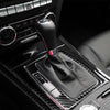 Benz E C-Class 2008-2012 Carbon Fiber Center Console Gear Shift Cover Trim