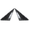 Audi A3 Sedan Carbon Fiber Rear Window Louvers Cover (2021-2024)