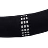 Universal Cars 38cm D Shape Black Faux Suede Steering Wheel Cover