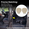 Toyota Vellfire Alphard Leather Car Door Anti Kick Pad Sticker / 40 Beige / Leather Car Door Anti Kick Pad Sticker