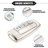 Hyundai G80 GV80 8 Button TPU White Keyless Smart Key Fob Case (2021-2023)