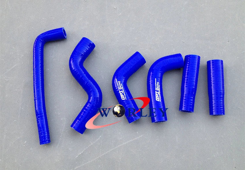 KTM 400 EXC / 525 EXC Orange Silicone Radiator Hose (2002-2006)