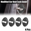 Ford Focus (2019-2021) Black Titanium Tone 4pcs Car Door Lock Latch Covers