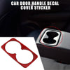 Ford Mustang Mach E (2021-2023) Red Water Drink Cup Holders Frame Trim