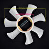 Radiator Cooling Fan Fits Nissan Navara TD27 Frontier YD25 2.7 Truck 1997-05 D06