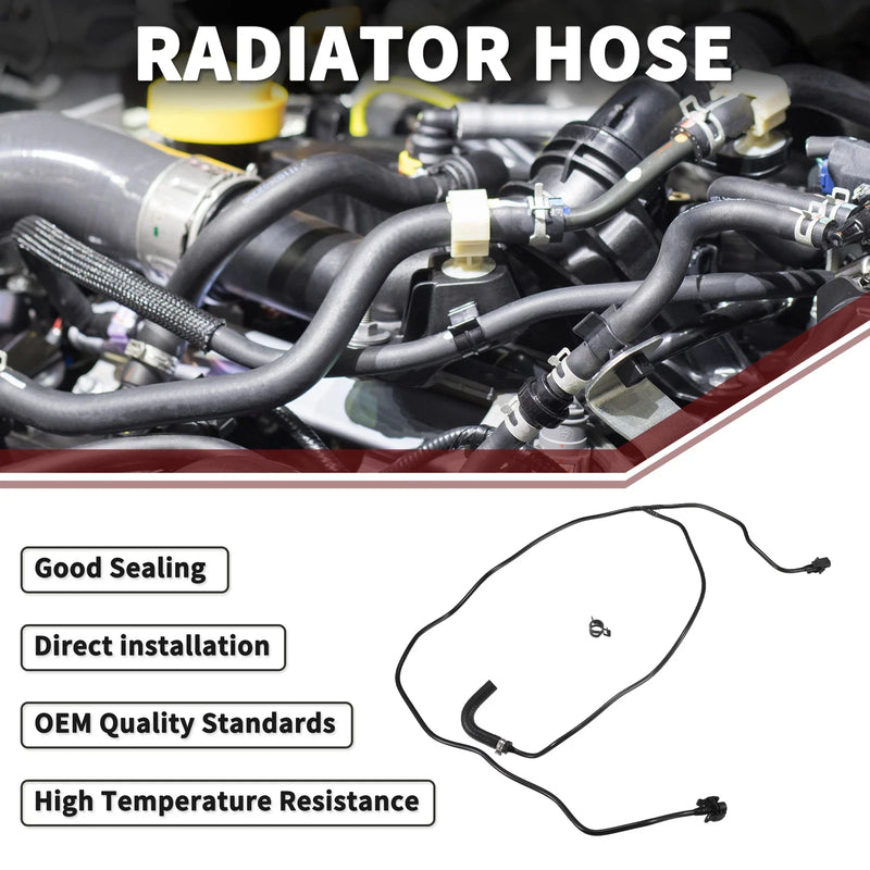 Ford Focus MK3 2014-2023 - Black 1 x Piece Radiator Hose