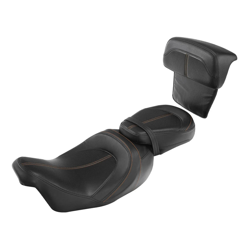 Harley Touring Street Glide Driver Passenger Backrest Seats (2014-2024)