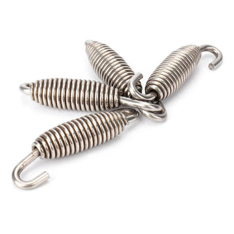 Honda 2 x Short Outlaw Racing Stainless Header Exhaust Springs