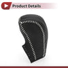 Chevrolet Cruze Gear Shift Knob Cover Black Beige Faux Leather (2011-2015)