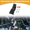 Mercedes-Benz 2 x Pin Fuel Injector Connector Plug