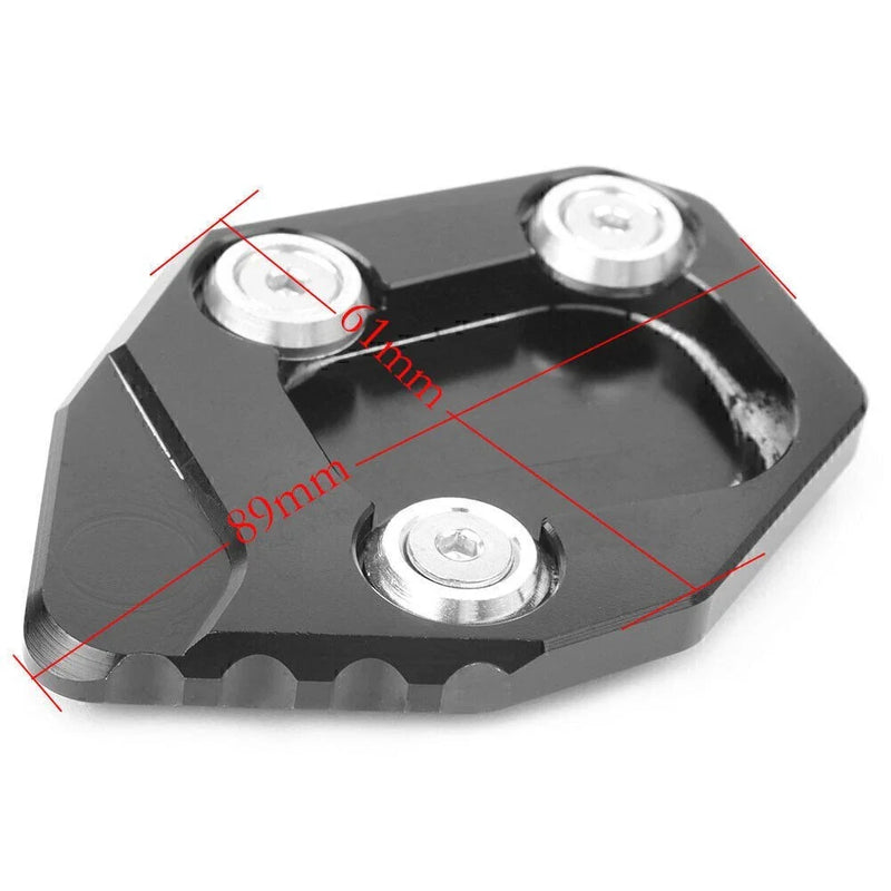 HONDA CBR600RR 2007-2015 BLUE Kickstand Foot Stand Plate Side Pad Extension