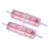 Car Truck 8-10mm ABS Clear Inline Diesel Fuel Filter