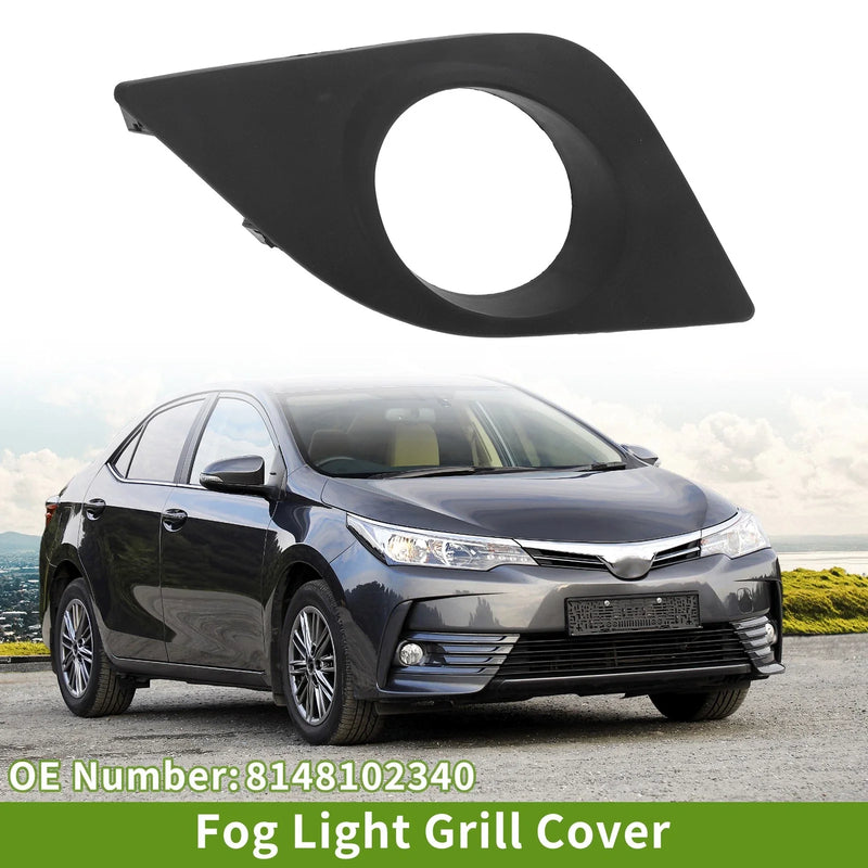 Toyota Corolla 1 Pc Front Right Fog Light Grill (2014–2016)