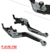 Kawasaki Z650 Z900 Ninja 650R Folding Extendable Brake Clutch Levers (2017-2022)