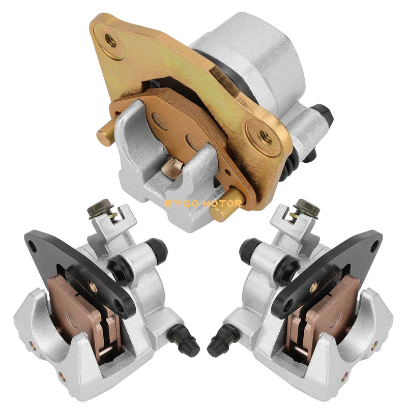 Suzuki Vinson 500 Front & Rear Brake Caliper w/ Pads (2002–2007)
