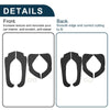 Kia Optima Door Anti Kick Pad Sticker Protector Black (2011-2015)