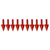 Motorcycle 10Pcs Red Windshield Screws & 5MM Bolts