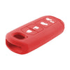 Mazda 2, 3, 5, 6, CX-5, CX-7, CX-9 Red Silicone 4 x Button Key Cover Case