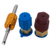 R134A A / C 2 x Filling Valve Port Adapter Retrofit