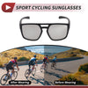 Motorcycle Riding Goggles Light Gray Lens Black Gray Frame Tri-Acetyl Cellulos
