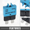 Car Marine Circuit Breaker / 15A 28V / Blade Style Fuse Resettable