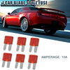 Boat Truck RV Camper Motorcycle 6pcs / 10A / Car Mini Blade Fuses
