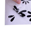 Car Hood Trunk Waist Line Graphics Floral Sticker Decals