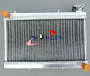 Honda TRX250R Aluminum Radiator + Blue Hose (1988-1989)