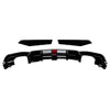 BMW 3-Series F30 F31 F35 M-Sport 3PCS Rear Bumper Splitter Spoiler Lip (12-19)