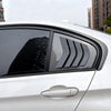 BMW 3-Series F30 2 x Carbon Fiber Quarter Window Louvers (2013-2018)