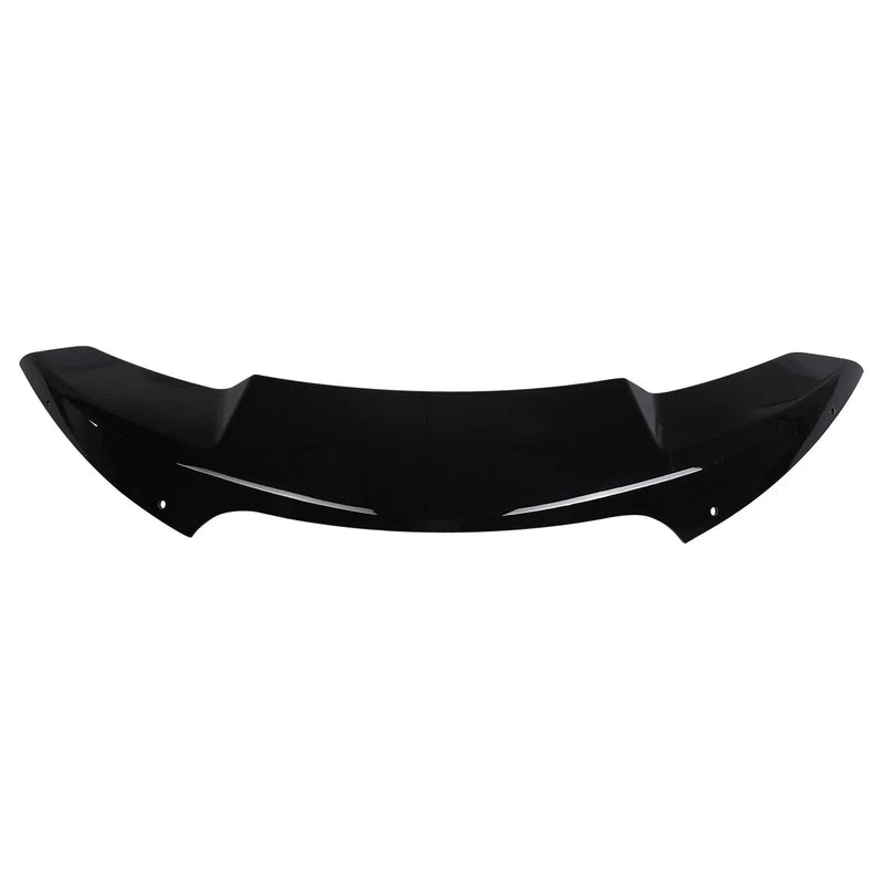 Harley Road Glide 4.5" Wave Black Windshield (2015-2023)