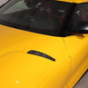 Toyota GR Supra A90 19-24 Real Carbon Fiber Hood Bonnet Side Vent Cover Trim