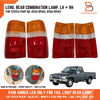 Tail Lamp Rear Light Toyota Hilux Ute Amber Lens Pair (88-96)