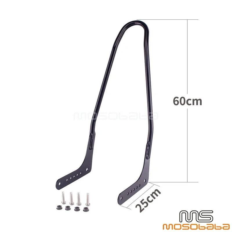 Harley Softail Deluxe FLDE, FXST, Street Bob FXBB Tall Sissy Bar (2018-2023)