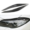 BMW 5 Series Carbon Fiber Headlight Eyelid Covers (2011-2017)
