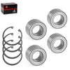 Kawasaki Teryx KRX 1000 4x Front & Rear Wheel Bearing + Circlip (2020–2024)