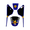 YAMAHA PEEWEE 80 3M Decals Graphics Sticker Kit