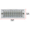 Universal 12V White LED Side Marker Turn Signal Lights