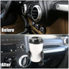 Jeep Wrangler JK JKU Cell Phone Mount Holder Drink Cup Bracket (12-18)