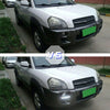 Hyundai Tucson LED DRL Daytime Running Lights Fog Lamps Bumper (2005–2009)