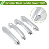 BMW X3 Silver Exterior Door Handle Cover Trim (2018-2022)