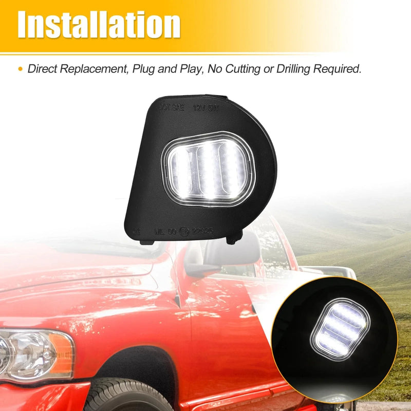 Dodge 1500 2500 3500 4500 5500 (2010-2023) - 2 pcs Turn Signal Light
