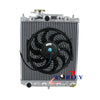 Daihatsu Mira L200V L201 MOVE L601 Centro L501 Aluminum Radiator + Fan (1995-2006)
