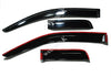 Isuzu D-Max 2 x Door Cab Wind Shield Air Guards (2012-2019)