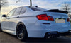 BMW 5 Series F10 F18 Sedan Rear Spoiler Wing Black (2011-2017)